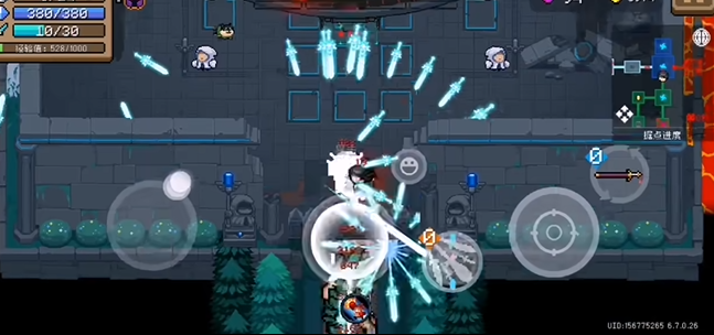 元气骑士中怎么刷蓝币1