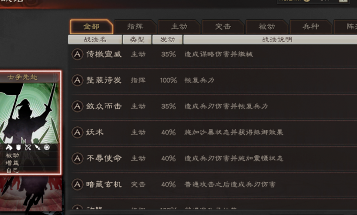 三国志战略版有哪些好用的A级战法1