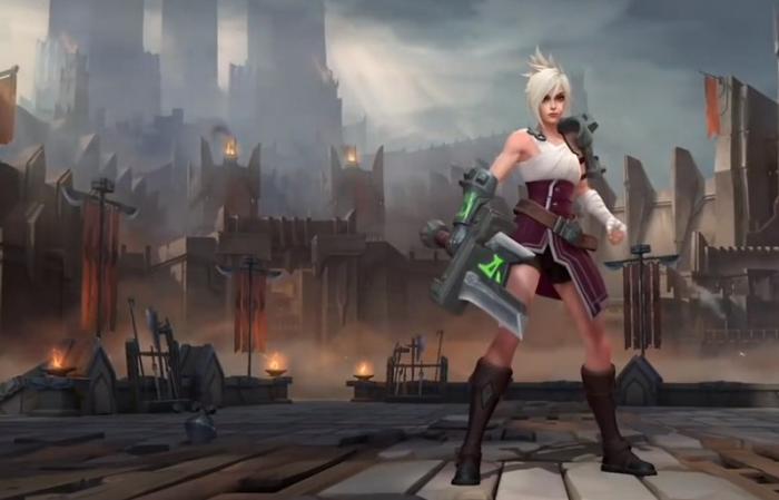 英雄联盟手游锐雯怎么打刀妹2