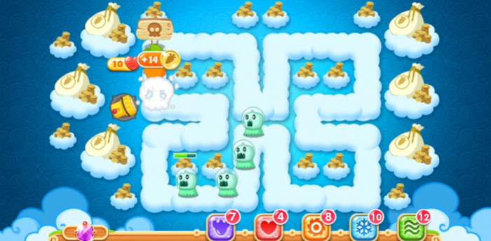 保卫萝卜2第51关怎么完美通关1