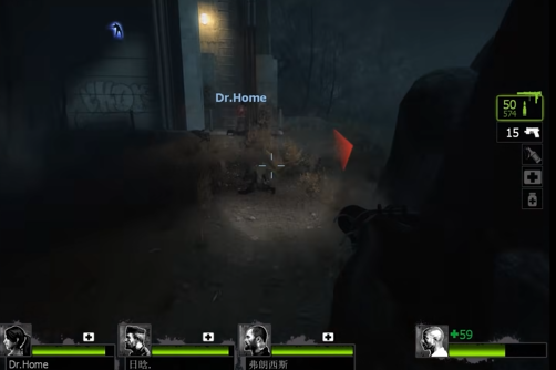 求生之路2队友倒了怎么救3