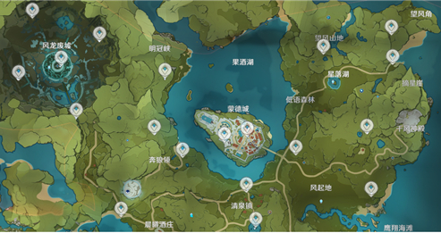 原神怎么增加蒙德的探索度2