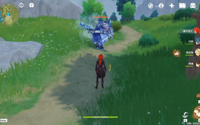 原神冰铳重卫士有什么技能1