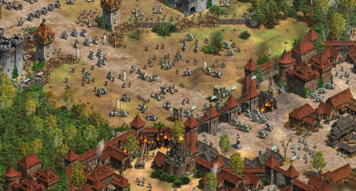 帝国时代2木门怎么建造1