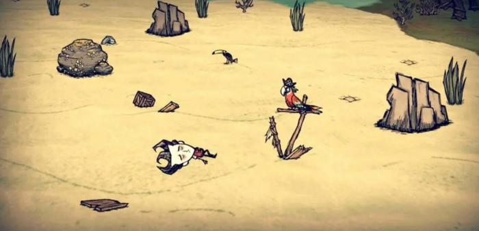 饥荒联机版奇形鸟有什么行为1