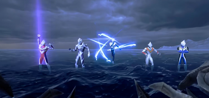 奥特曼光之战士组合技怎么使用1