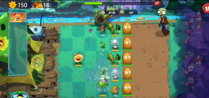 植物大战僵尸3坚果防线玩法揭秘1