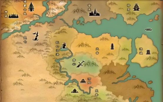 诛仙2手游地图有哪些2