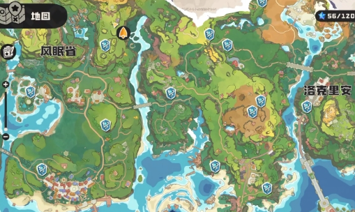 洛克王国世界地图有哪些1