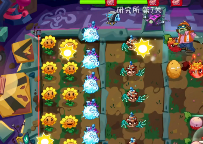 植物大战僵尸3研究所怎么过6