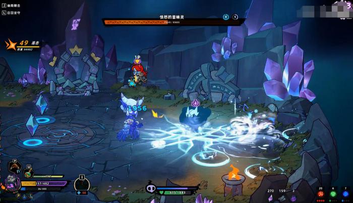 失落城堡2愤怒的雷精灵怎么打2