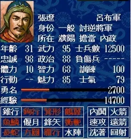 三国志5最好用的武将是谁6