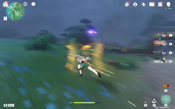 原神中鹤观水中羽毛怎么获得2