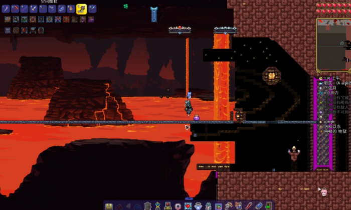 泰拉瑞亚地狱场景在哪1