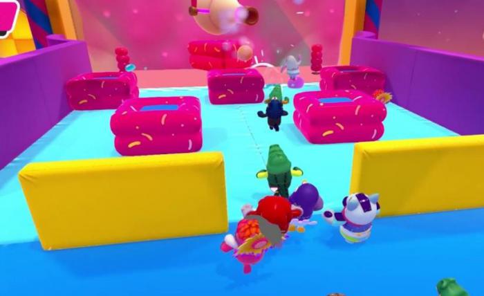 糖豆人怎么抓空中秋千3