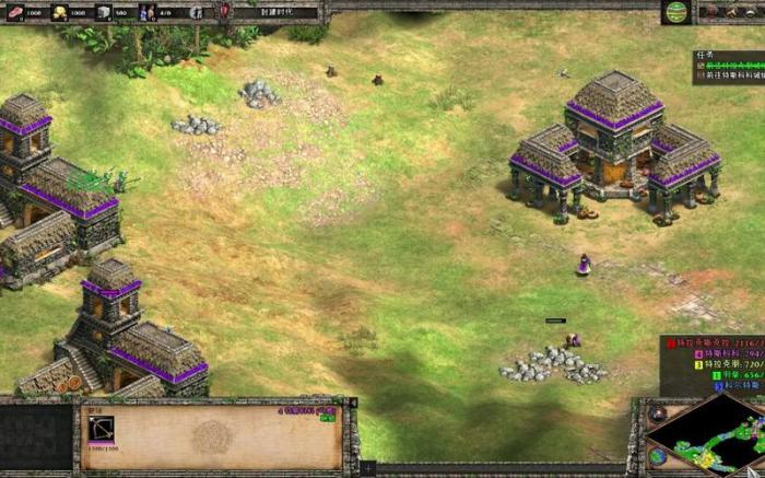 帝国时代2蒙特苏马战役怎么过1