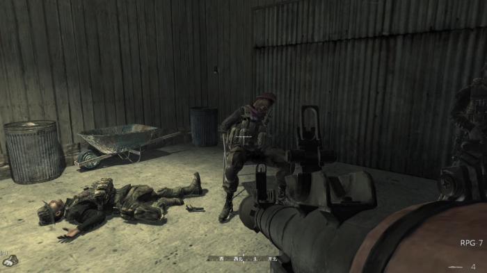 使命召唤4第一关怎么过关1