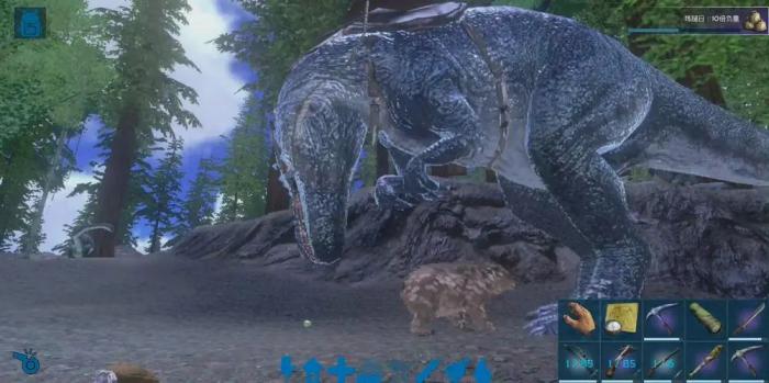 方舟生存进化南方巨兽龙怎么驯服1