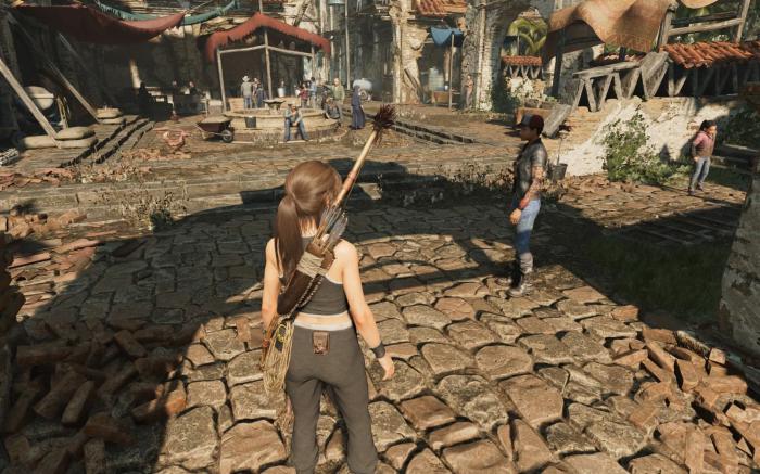 古墓丽影11怎么点燃障碍1