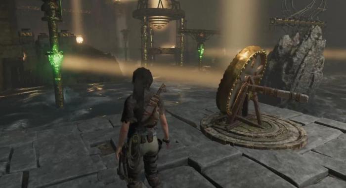 古墓丽影暗影怎么勾住墙1