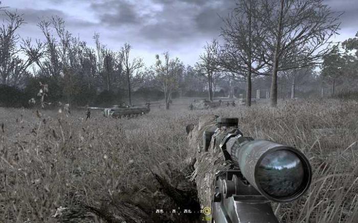 使命召唤4双人狙击怎么过的3