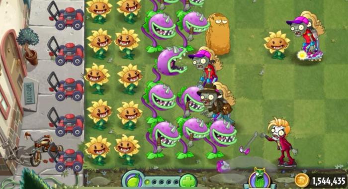 植物大战僵尸的大嘴花长什么样1