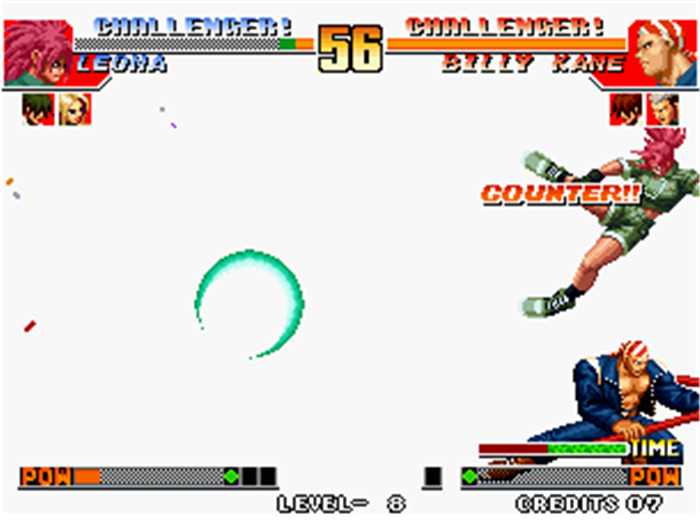 拳皇97哪个必杀伤血最多1