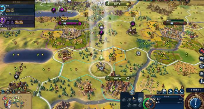 文明6怎么指定起始位置1