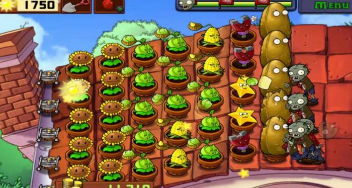 植物大战僵尸泳池关卡怎么打1