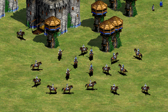 帝国时代2特色兵种实力怎么提升1