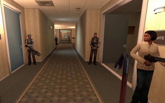 求生之路2酒店怎么进2