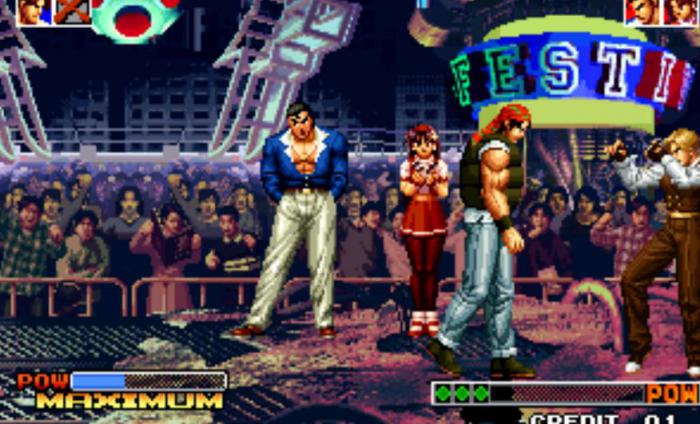 拳皇97的人物怎么奔跑2