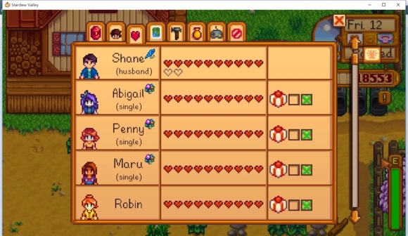 星露谷物语npc结婚有什么用2