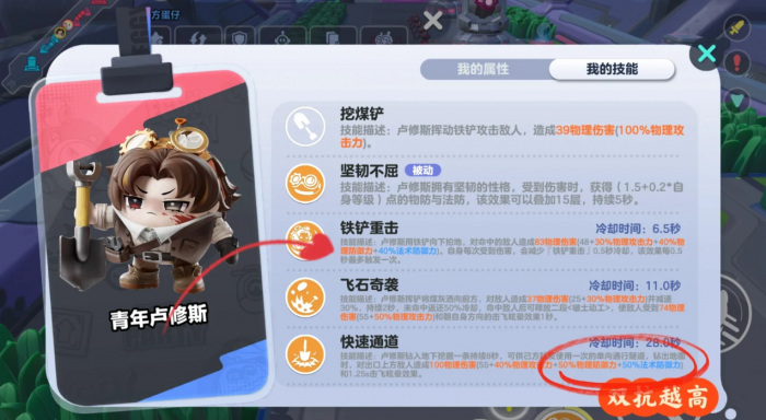 蛋仔派对矿工卢修斯技能怎么样1