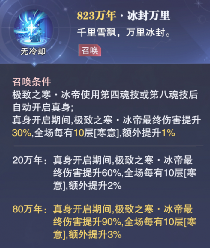 斗罗大陆魂师对决SP冰帝真身怎么样1