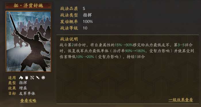 三国志战略版拓济贫好施配队有哪些2