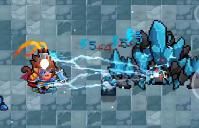 元气骑士雷暴战锤怎么使用1