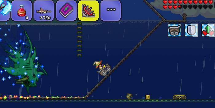 泰拉瑞亚猪鲨公爵该怎么打4