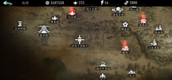 影之刃3京西街道斜月街怎么进1