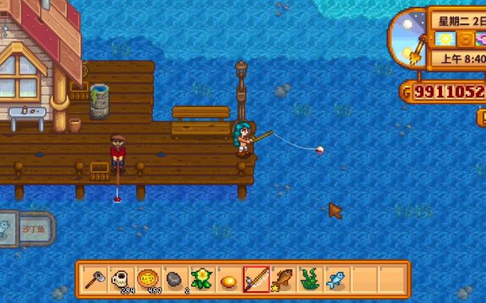 星露谷物语新手怎么钓鱼1