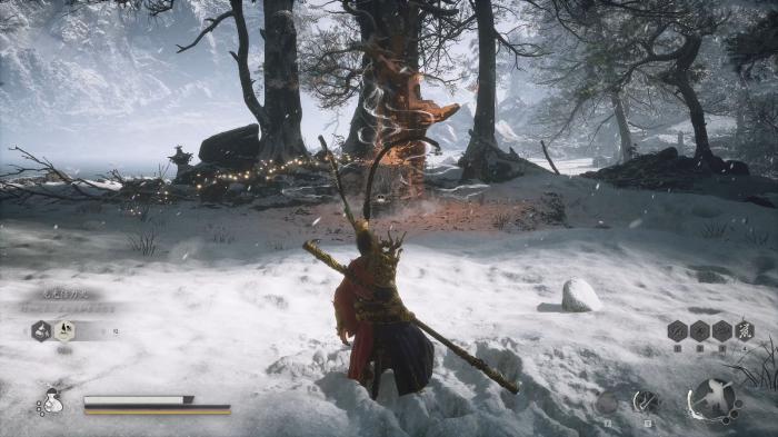 黑神话悟空小西天雪山径有什么道具1