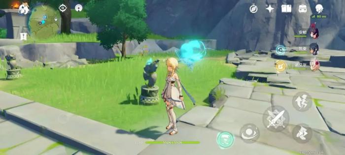 原神珉林三个风柱子怎么点亮1