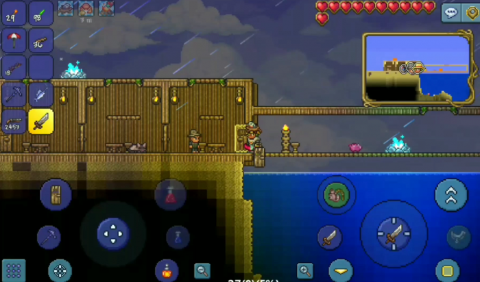 泰拉瑞亚如何在地狱钓鱼2