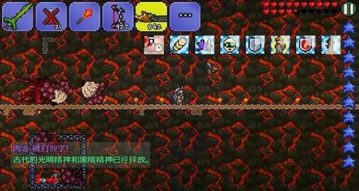 泰拉瑞亚肉山怎么选配饰1