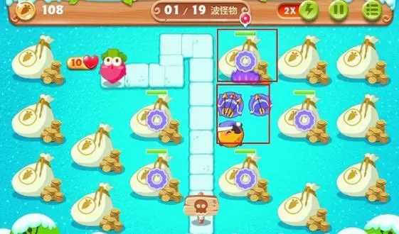 保卫萝卜2第83关额外任务怎么玩1