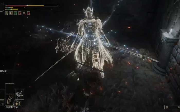 艾尔登法环怎么用左手战技打人2