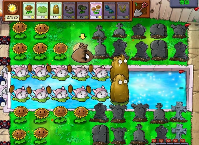 植物大战僵尸泳池简单模式怎么过2
