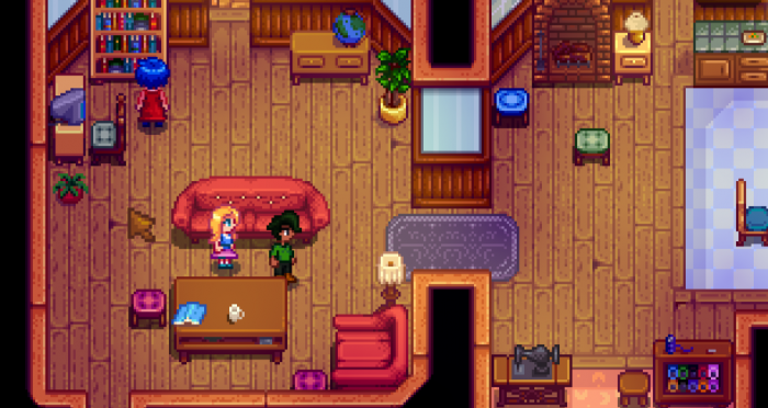 星露谷物语海莉房间怎么进2