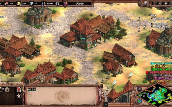 帝国时代2黄金国第一关怎么过1