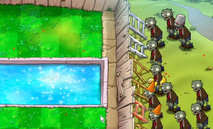 植物大战僵尸无尽怎么搭梯子1